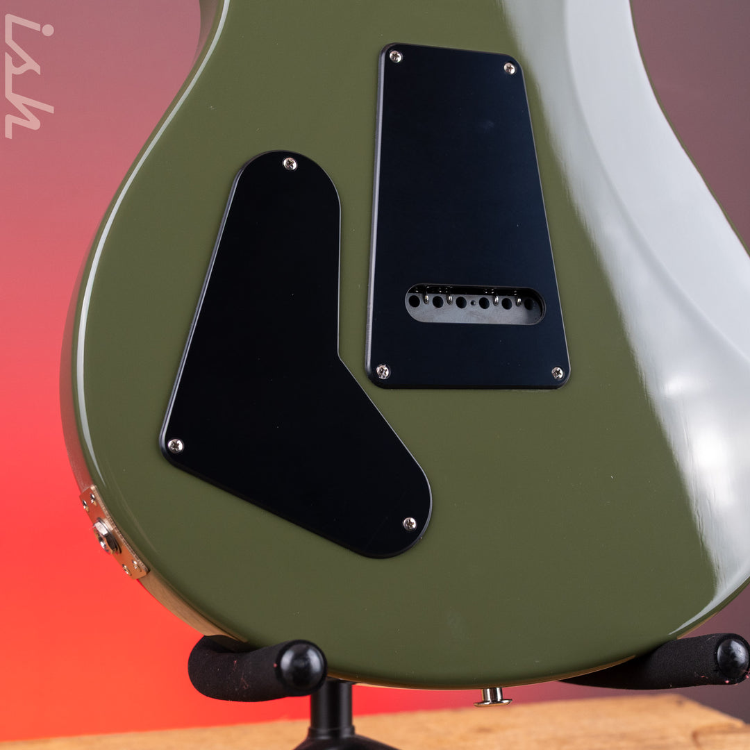 PRS Swamp Ash Special Olive Green - Black Satin Neck