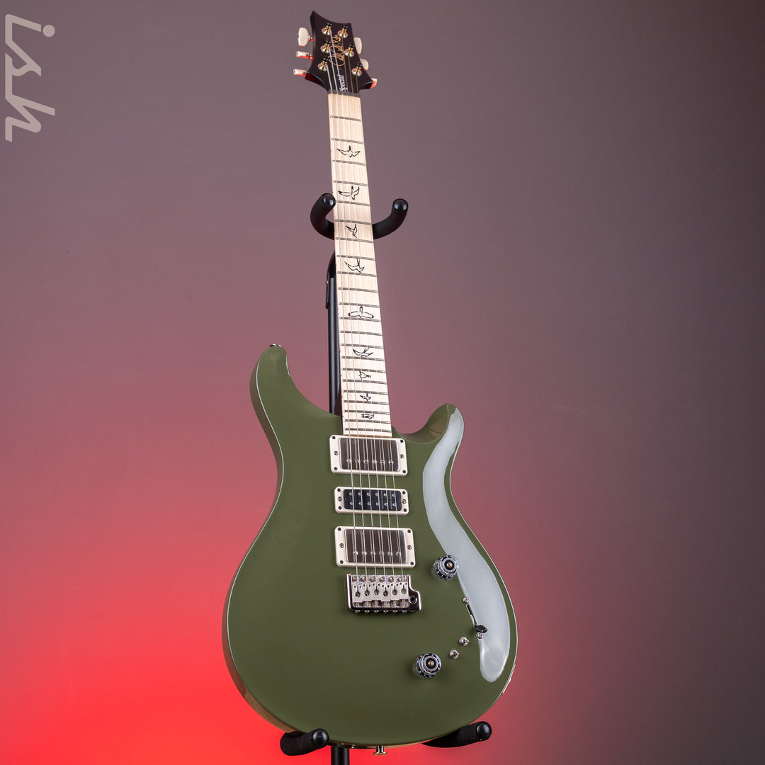 PRS Swamp Ash Special Olive Green - Black Satin Neck