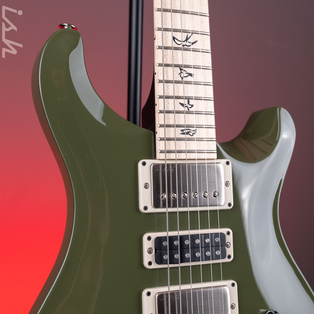 PRS Swamp Ash Special Olive Green - Black Satin Neck