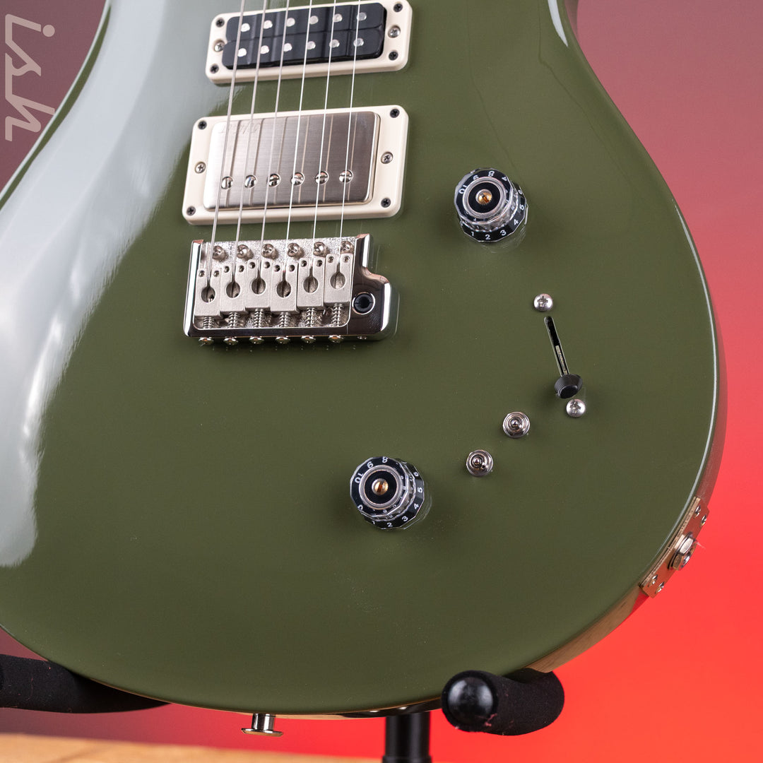 PRS Swamp Ash Special Olive Green - Black Satin Neck