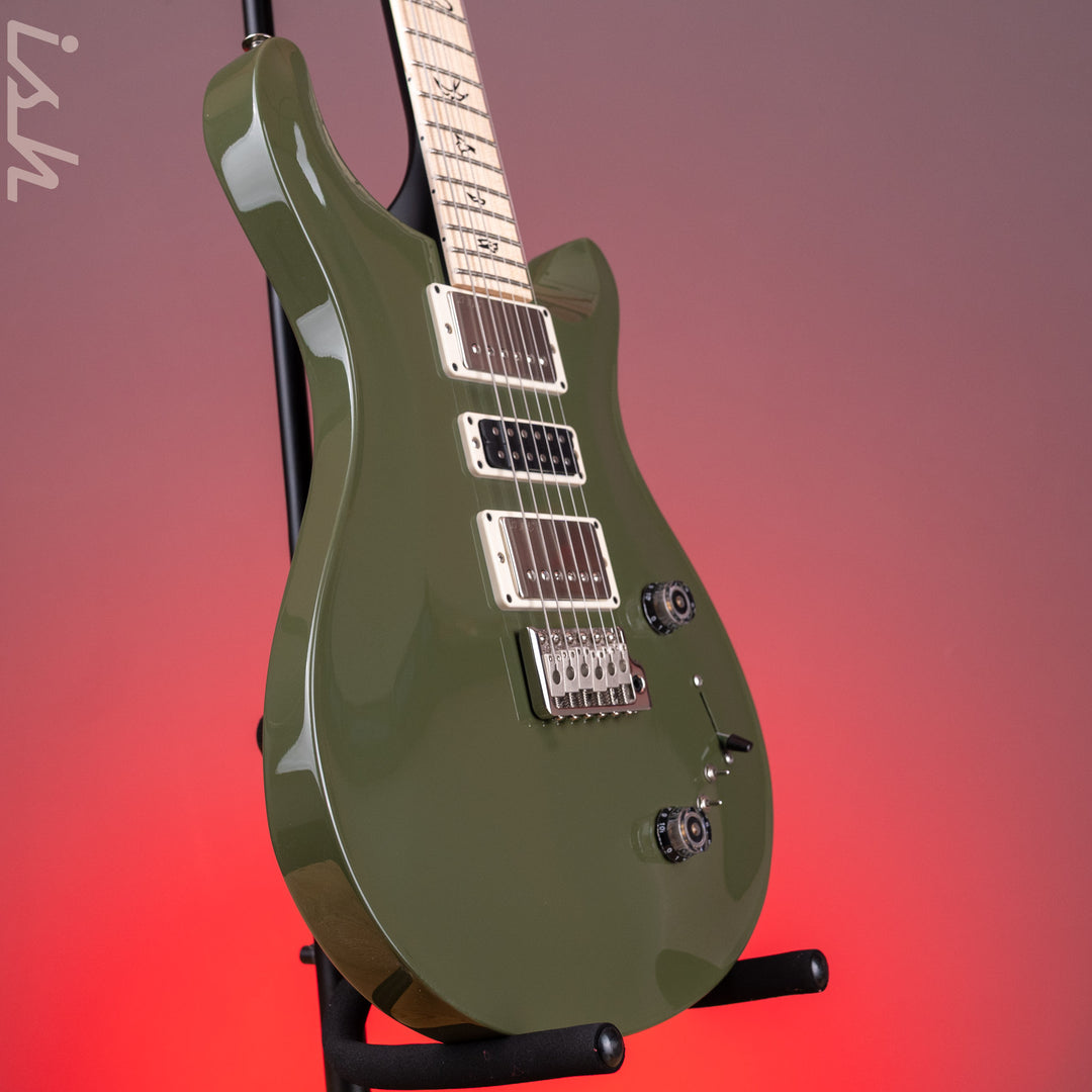 PRS Swamp Ash Special Olive Green - Black Satin Neck