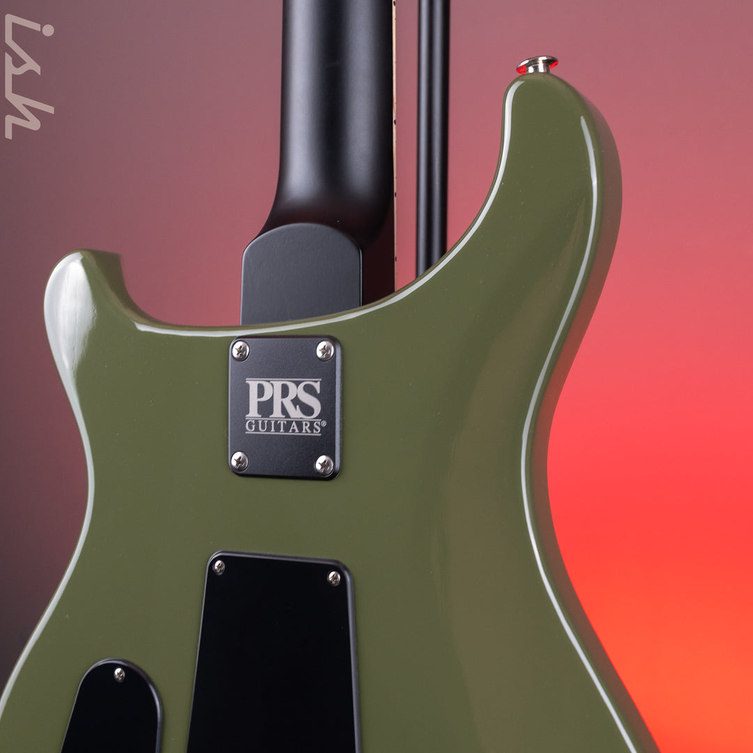 PRS Swamp Ash Special Olive Green - Black Satin Neck
