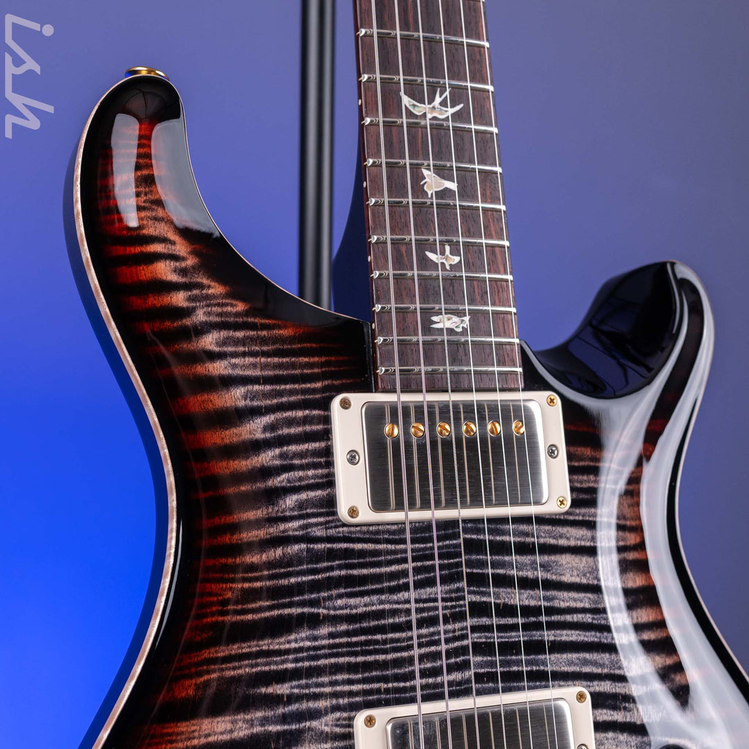 PRS DGT 10-Top Charcoal Tri-Color Burst Custom Color