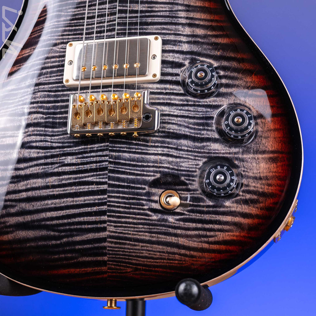 PRS DGT 10-Top Charcoal Tri-Color Burst Custom Color
