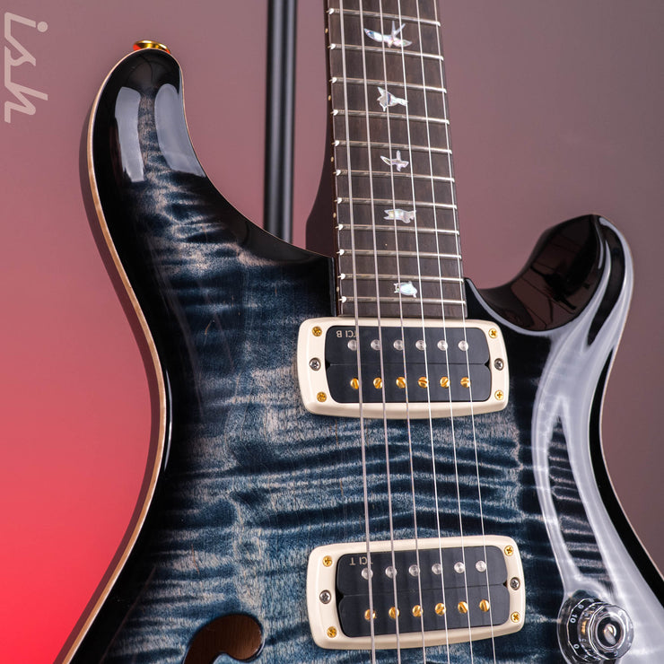 PRS 40th Anniversary Custom 24-08 Semi-Hollow Faded Whale Blue Smokeburst