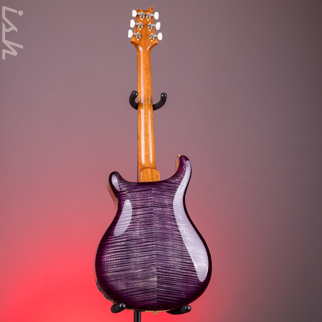 PRS Hollowbody II Piezo 10-Top Faded Purple Wrap Smokeburst w/ Natural Sides