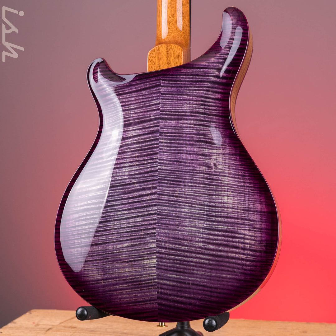 PRS Hollowbody II Piezo 10-Top Faded Purple Wrap Smokeburst w/ Natural Sides