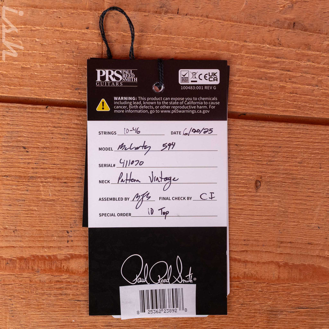 PRS McCarty 594 10-Top Purple Iris
