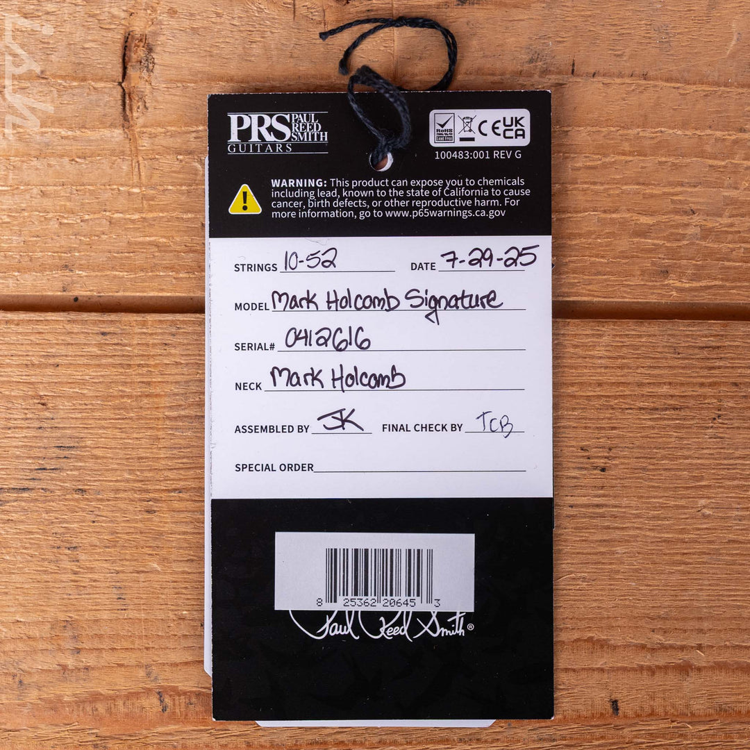 PRS Mark Holcomb Holcomb Wraparound Burst