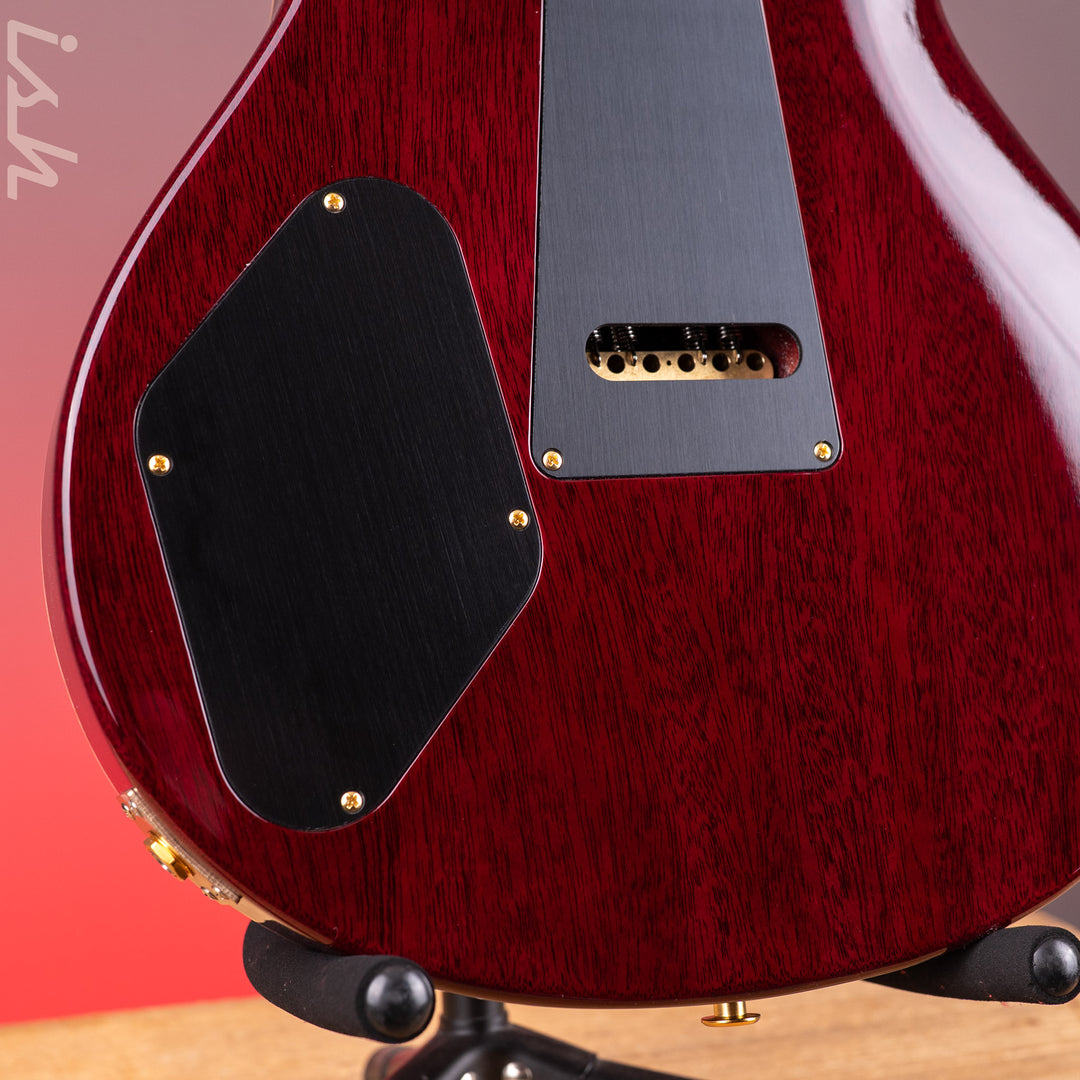 PRS Tremonti 10-Top Charcoal Purple Burst (Natural Binding)