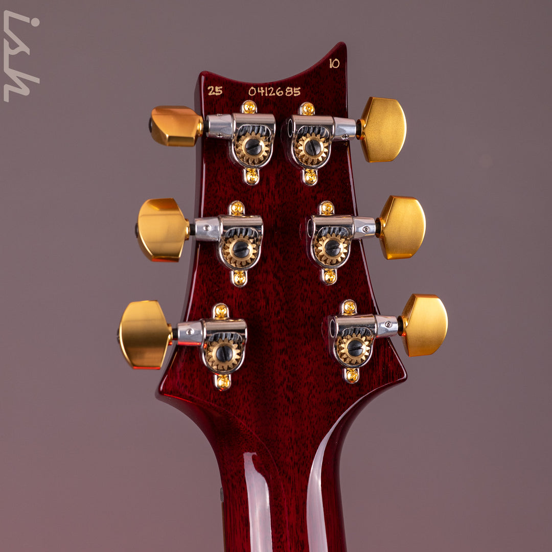PRS Tremonti 10-Top Charcoal Purple Burst (Natural Binding)