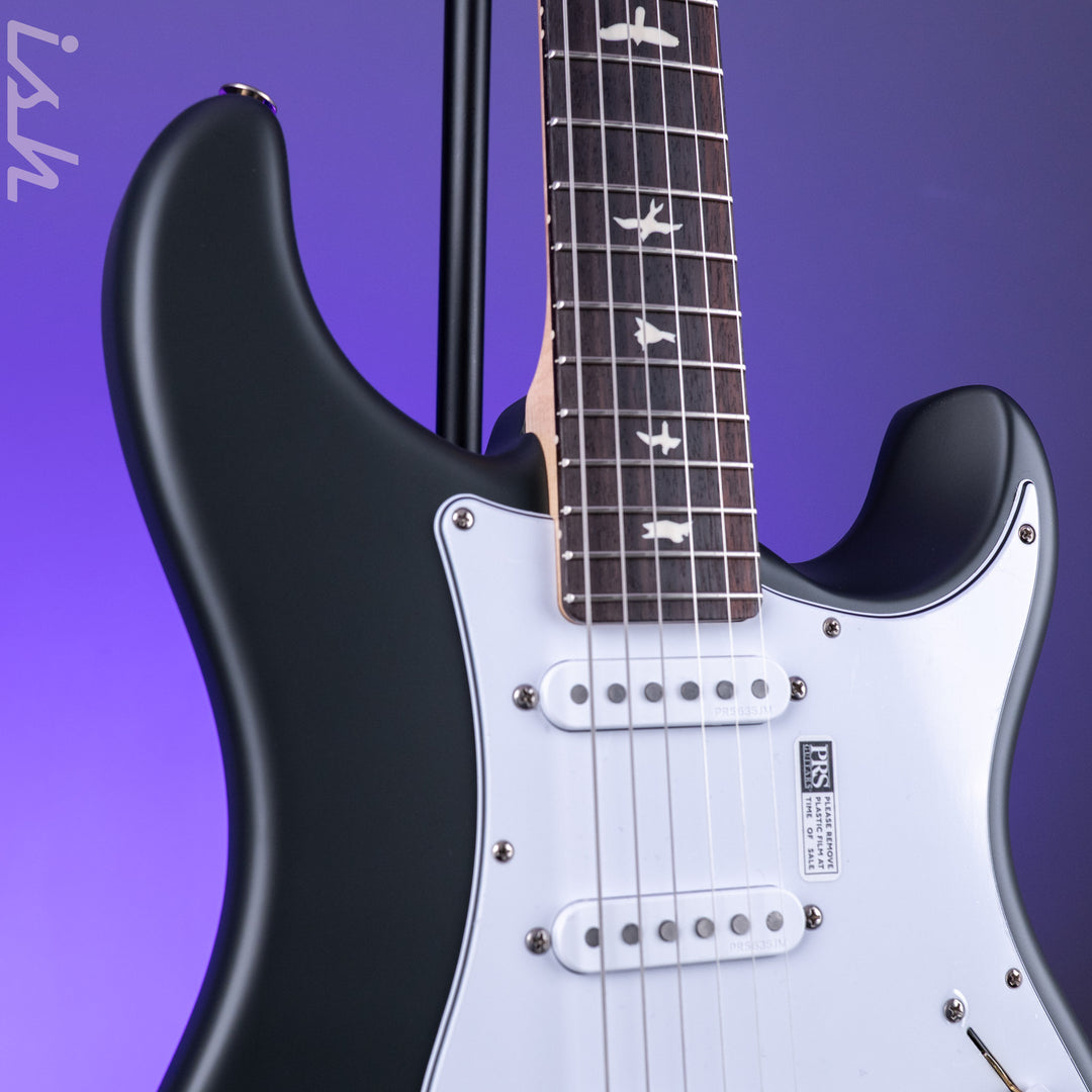PRS Silver Sky Satin Faded Black Tee Demo