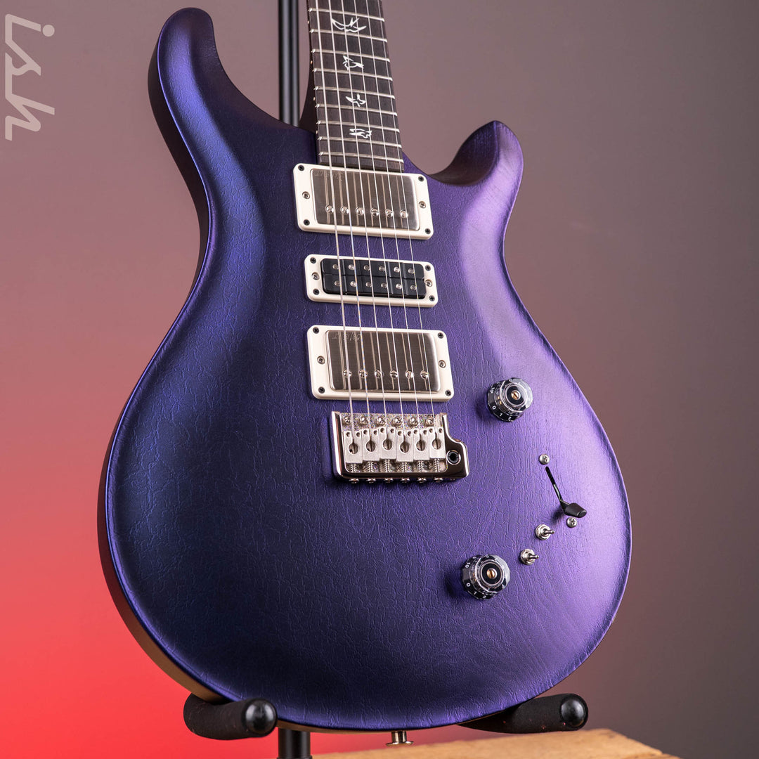 PRS Swamp Ash Special Midnight Metallic Crackle w/ Black Satin Neck  Sprayer&
