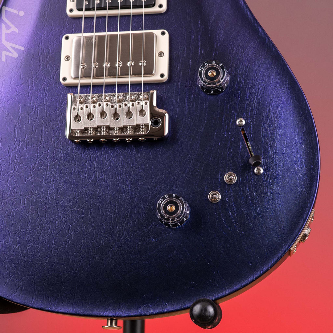 PRS Swamp Ash Special Midnight Metallic Crackle w/ Black Satin Neck  Sprayer&