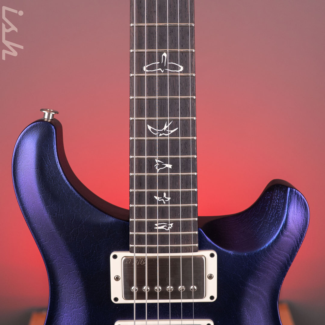 PRS Swamp Ash Special Midnight Metallic Crackle w/ Black Satin Neck  Sprayer&
