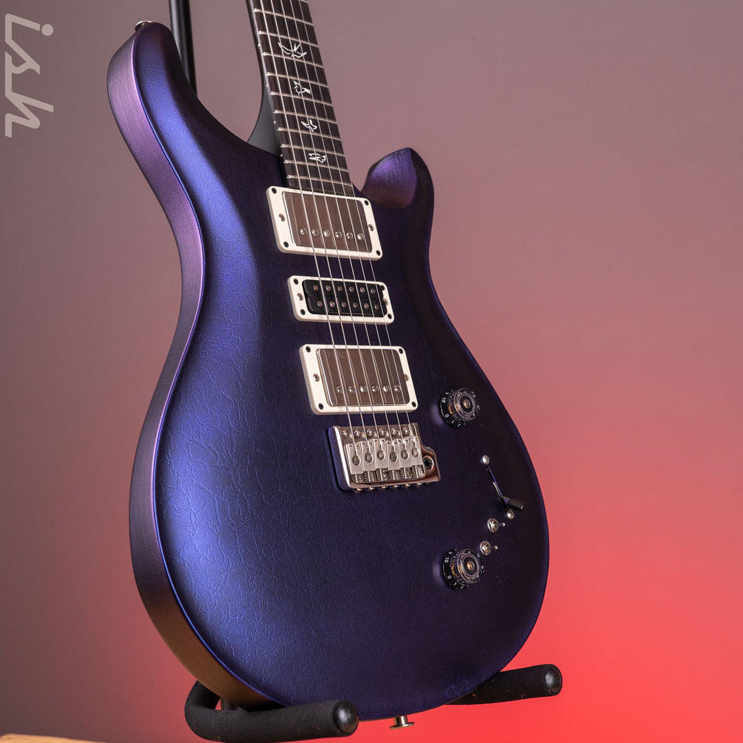 PRS Swamp Ash Special Midnight Metallic Crackle w/ Black Satin Neck  Sprayer&