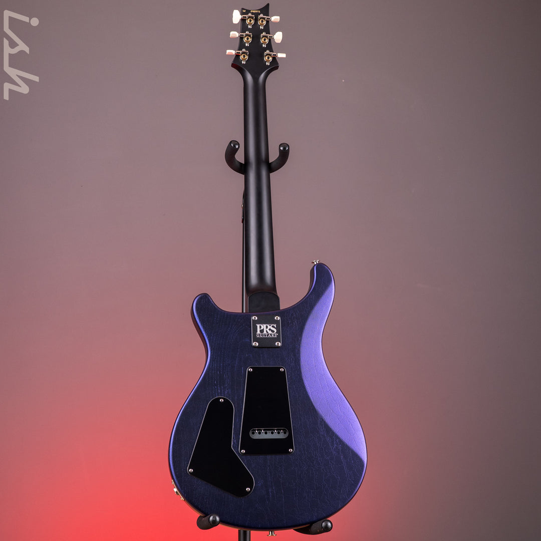 PRS Swamp Ash Special Midnight Metallic Crackle w/ Black Satin Neck  Sprayer&
