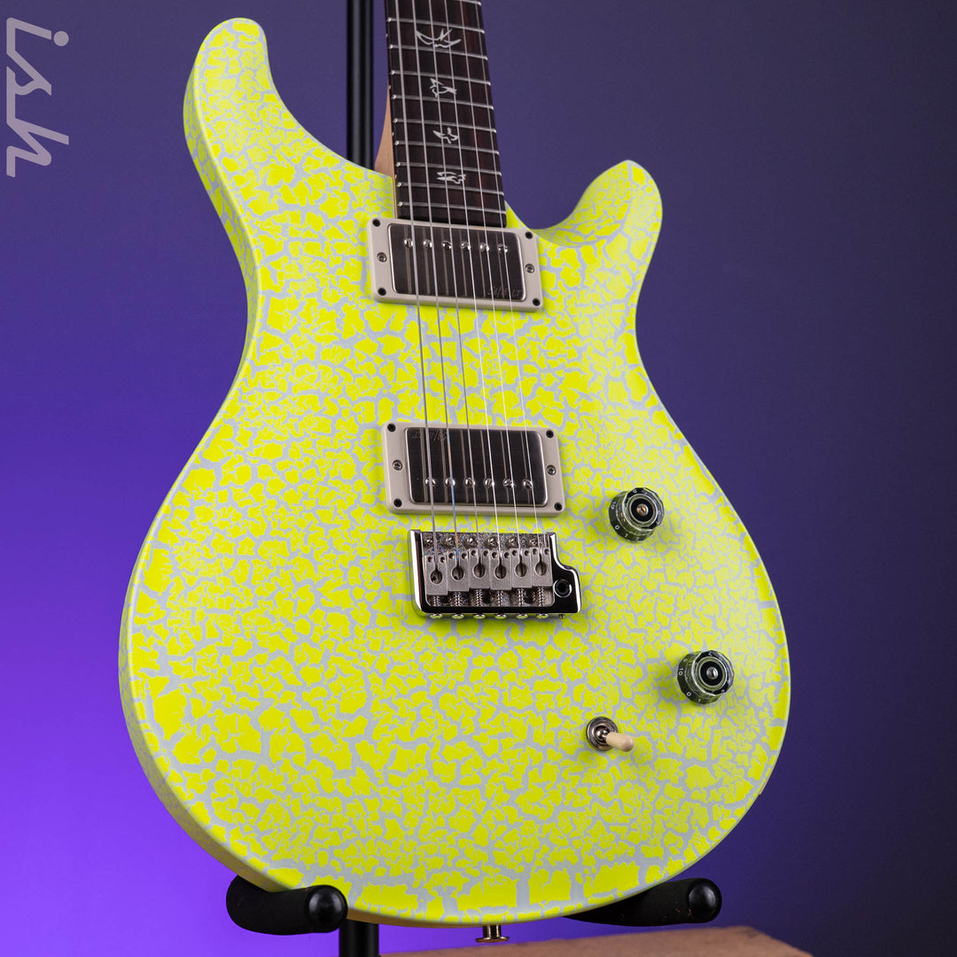 PRS CE 22 Neon Yellow Crackle Sprayer&