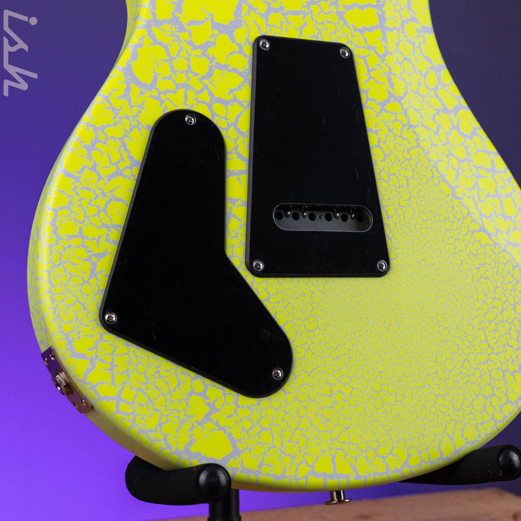 PRS CE 22 Neon Yellow Crackle Sprayer&