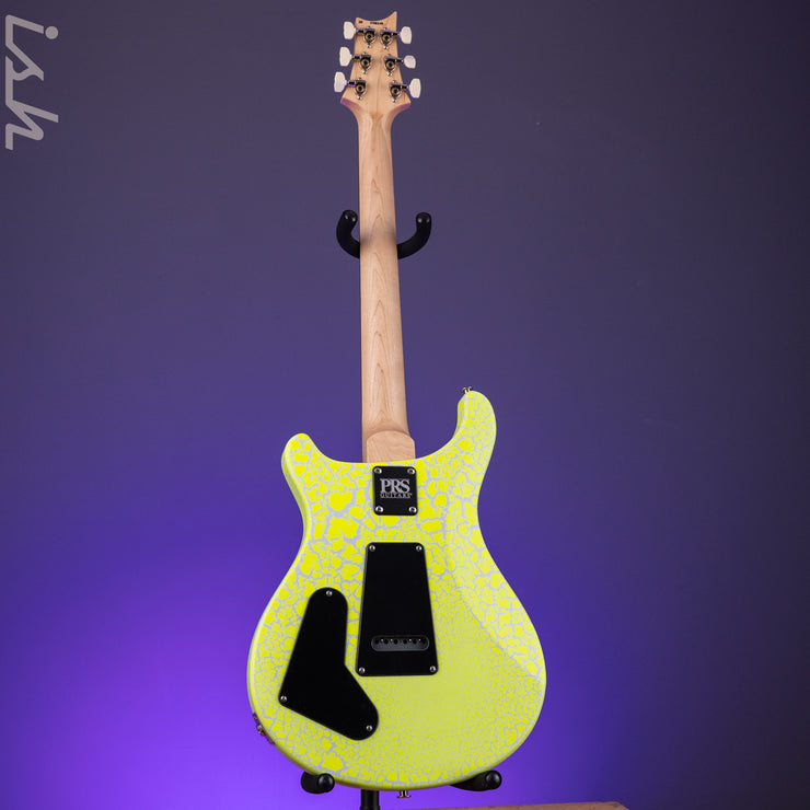 PRS CE 22 Neon Yellow Crackle Sprayer&