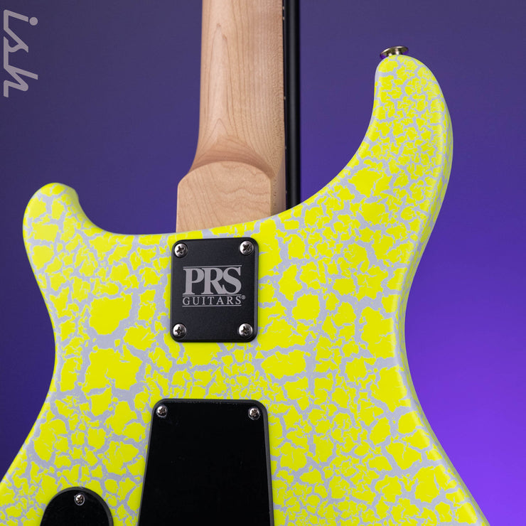 PRS CE 22 Neon Yellow Crackle Sprayer&