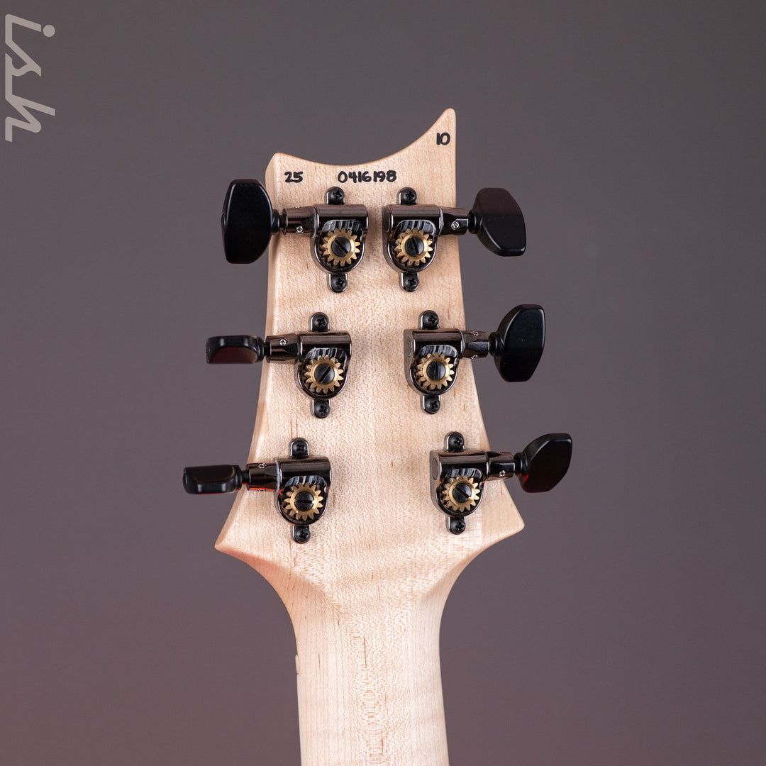 PRS Wood Library McCarty 594 Singlecut 10-Top Quilt River Blue Wrap Smokeburst