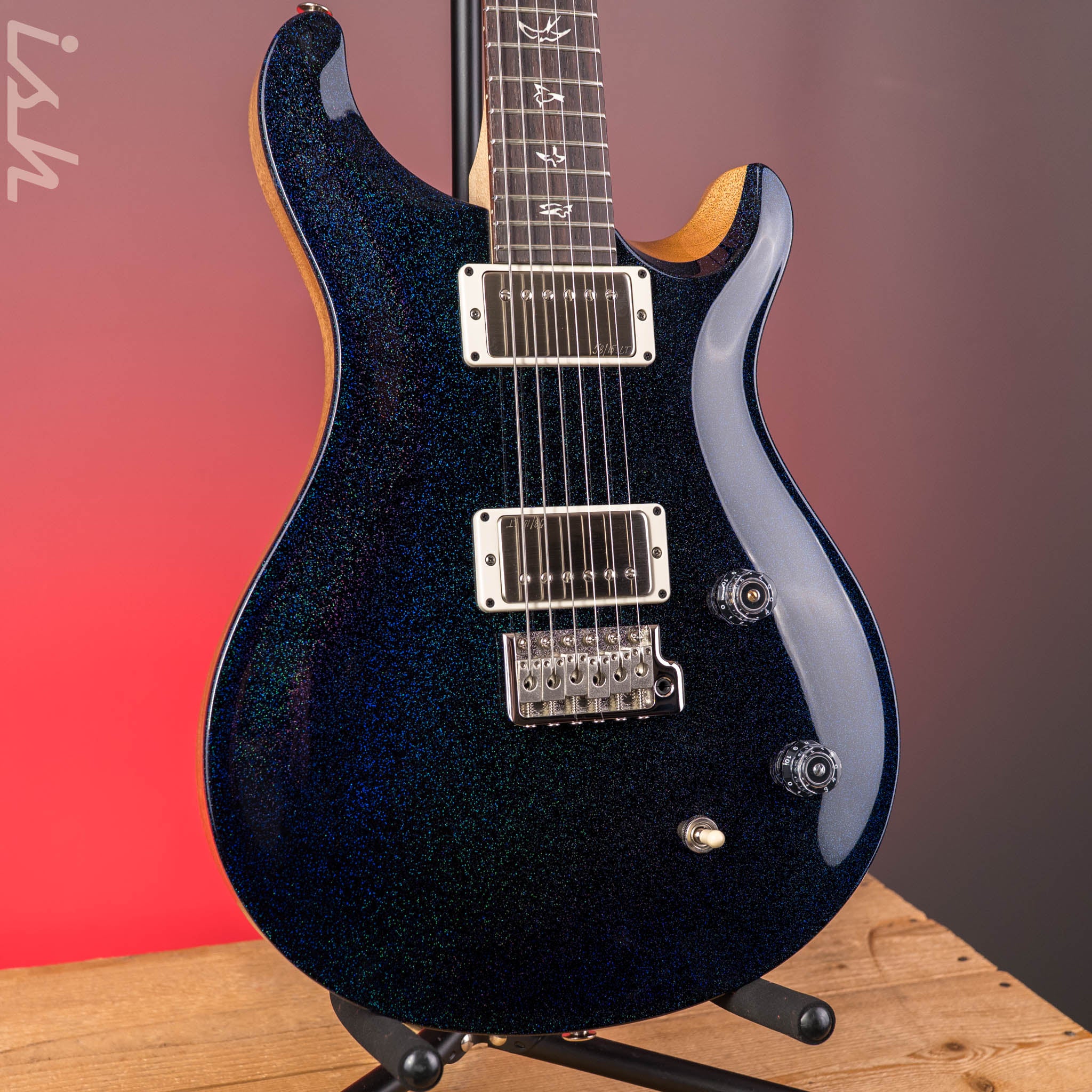 ギター PRS CE22 PRS CE 22 Blue Rainbow Holoflake – Ish Guitars