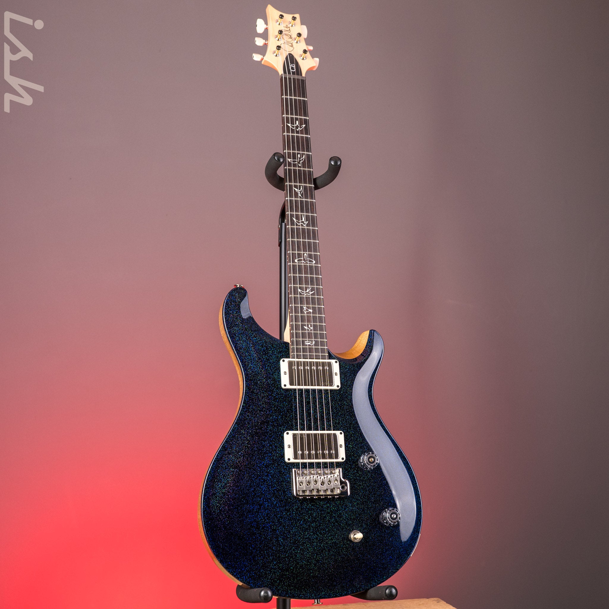 PRS CE 22 Blue Rainbow Holoflake – Ish Guitars
