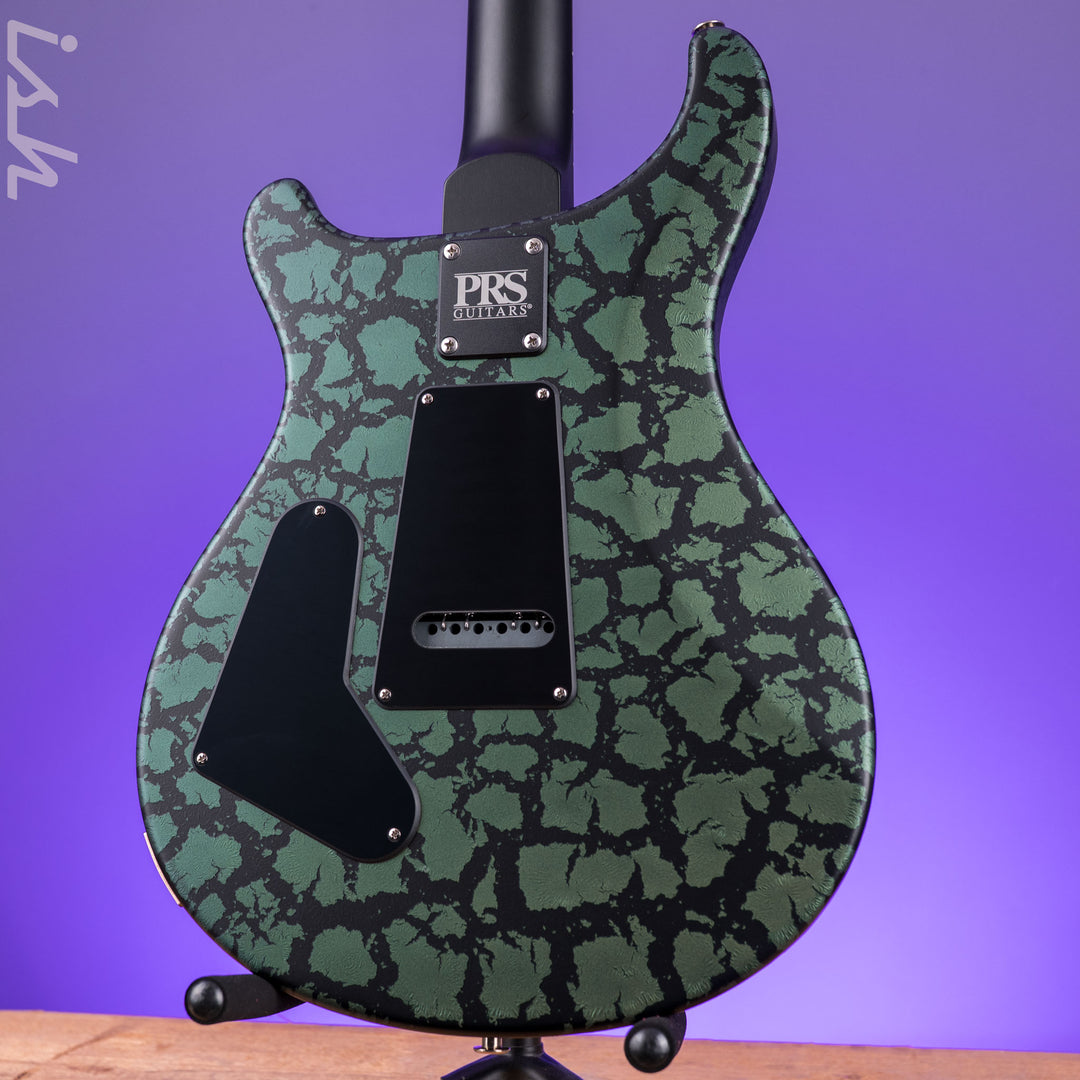 PRS CE 24 Black Matcha Green Crackle Sprayer&