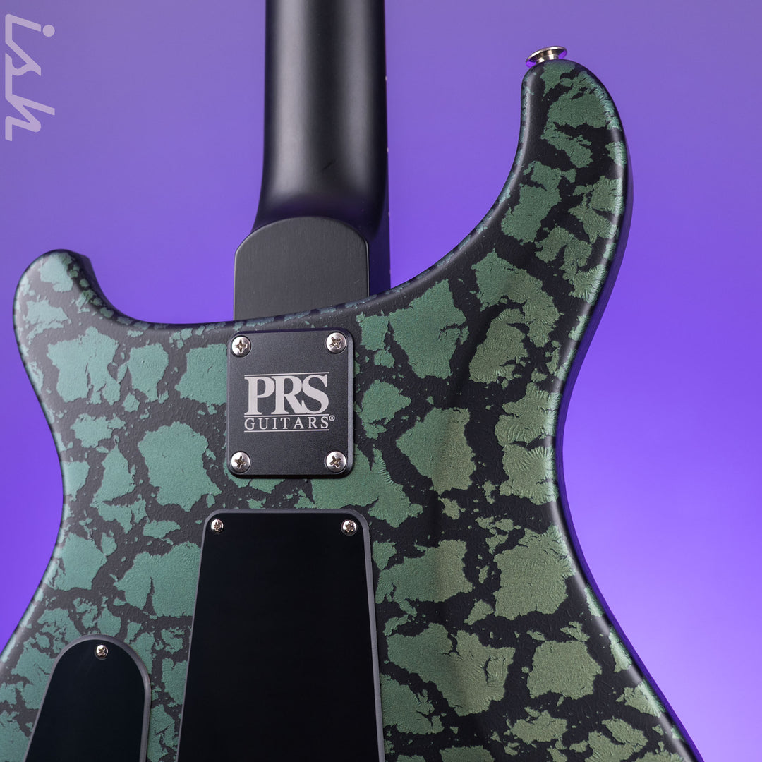 PRS CE 24 Black Matcha Green Crackle Sprayer&