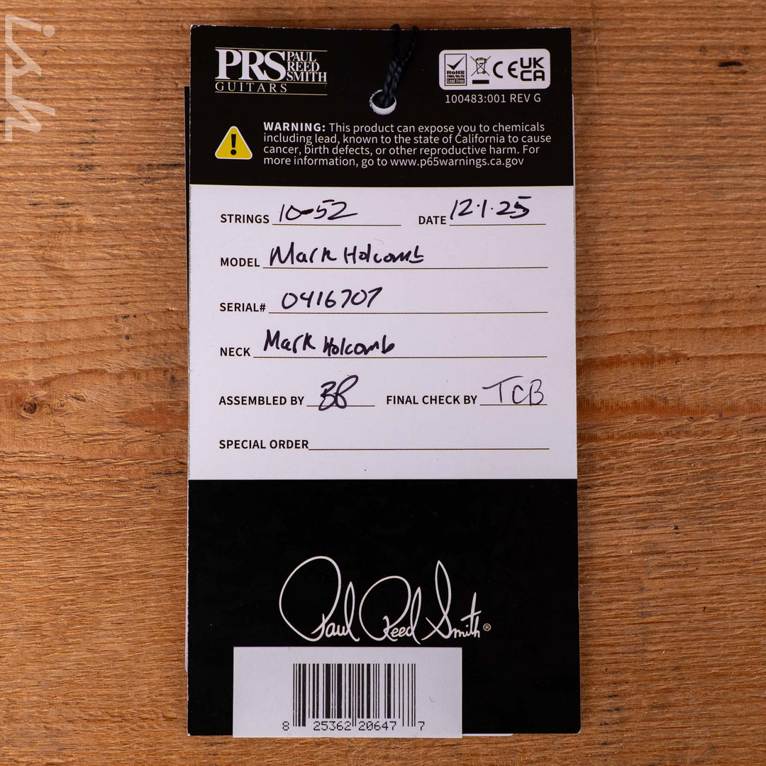 PRS Mark Holcomb Cobalt Smokeburst