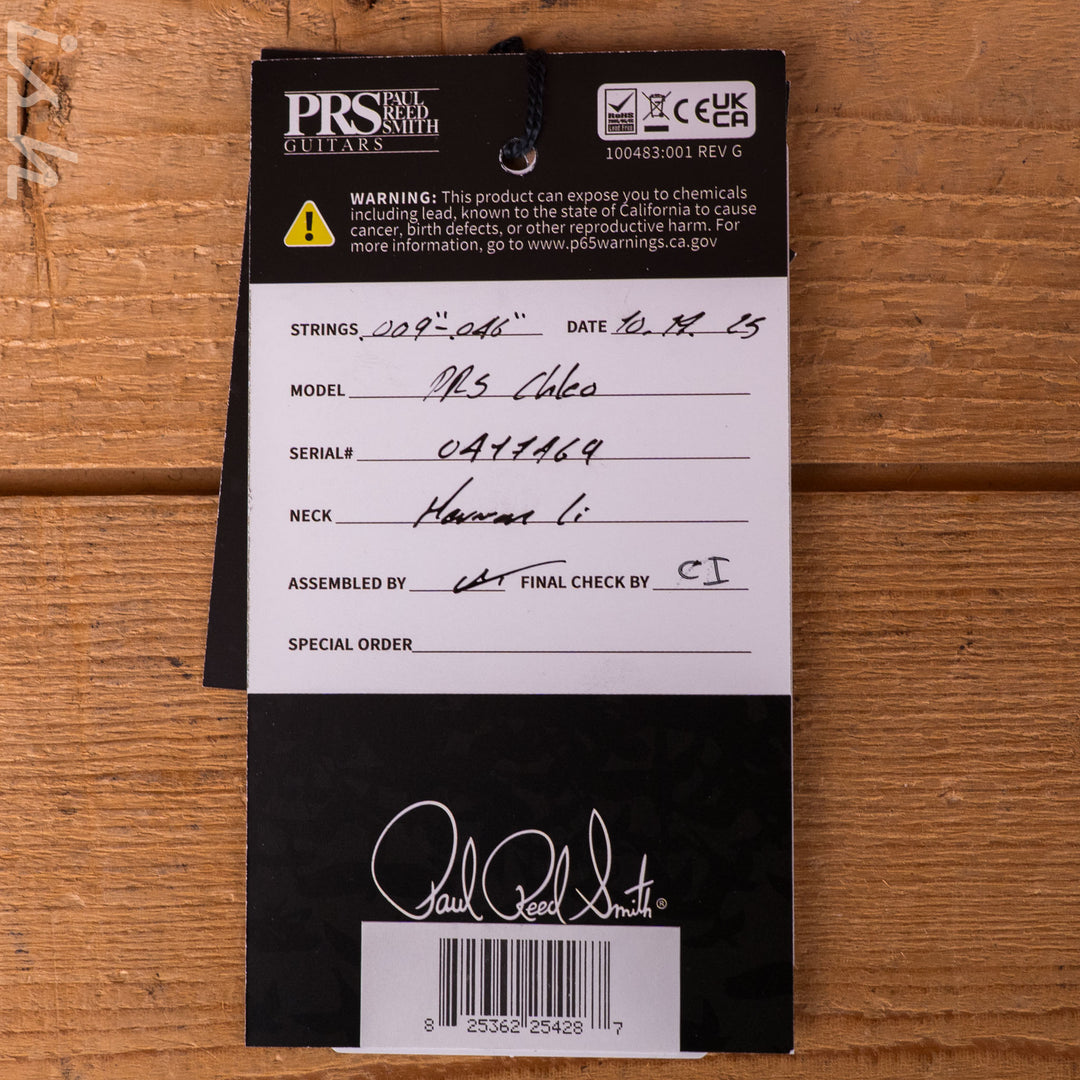 PRS Herman Li Chleo Limited Edition Charcoal Purple Wraparound Burst