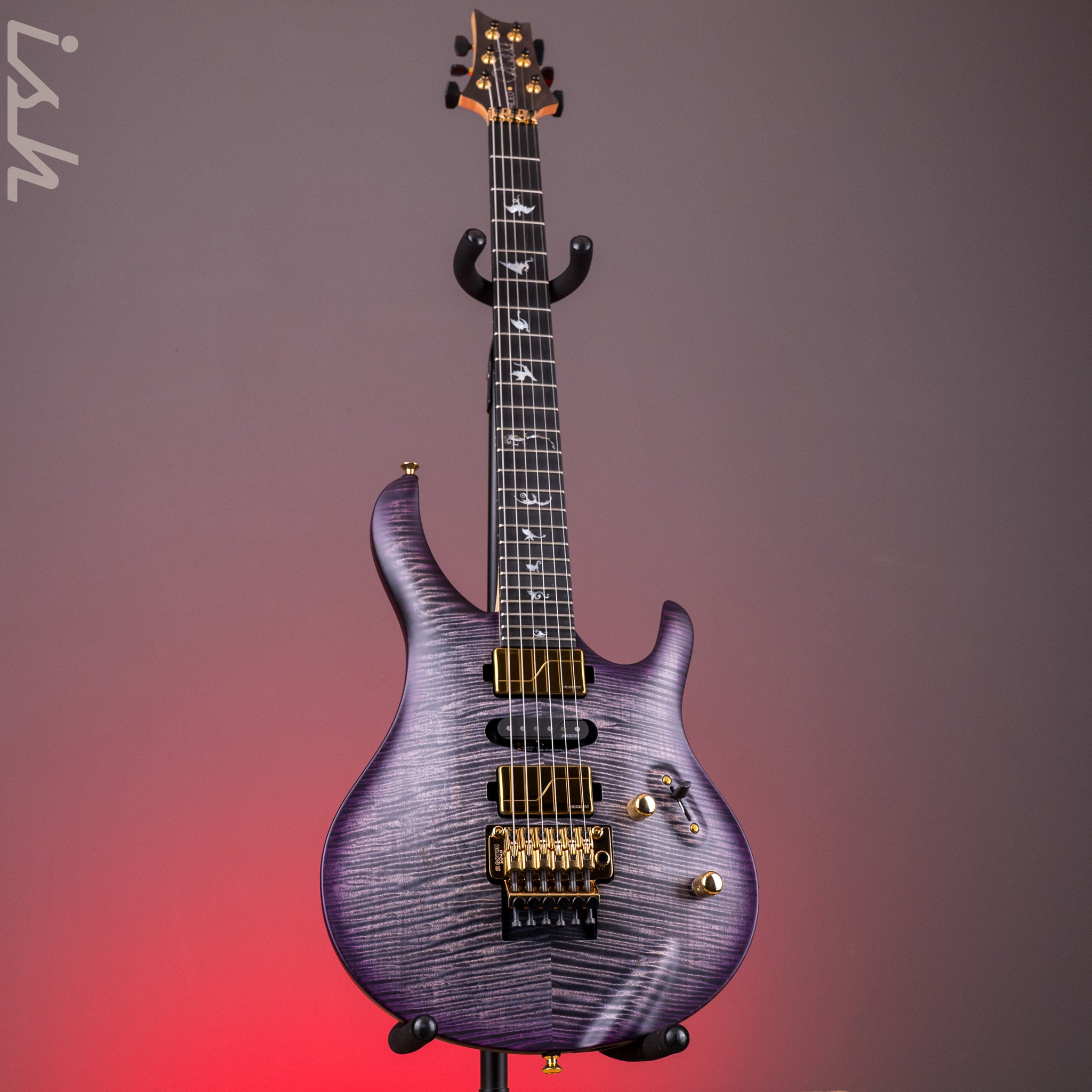 PRS Herman Li Chleo Limited Edition Charcoal Purple Wraparound