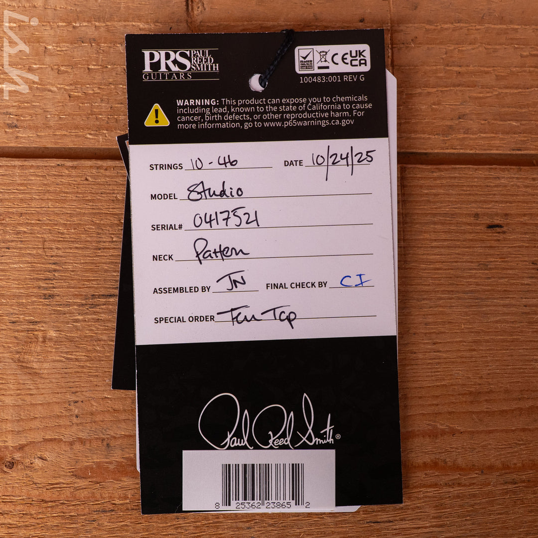 PRS Studio 10-Top Aurora Borealis