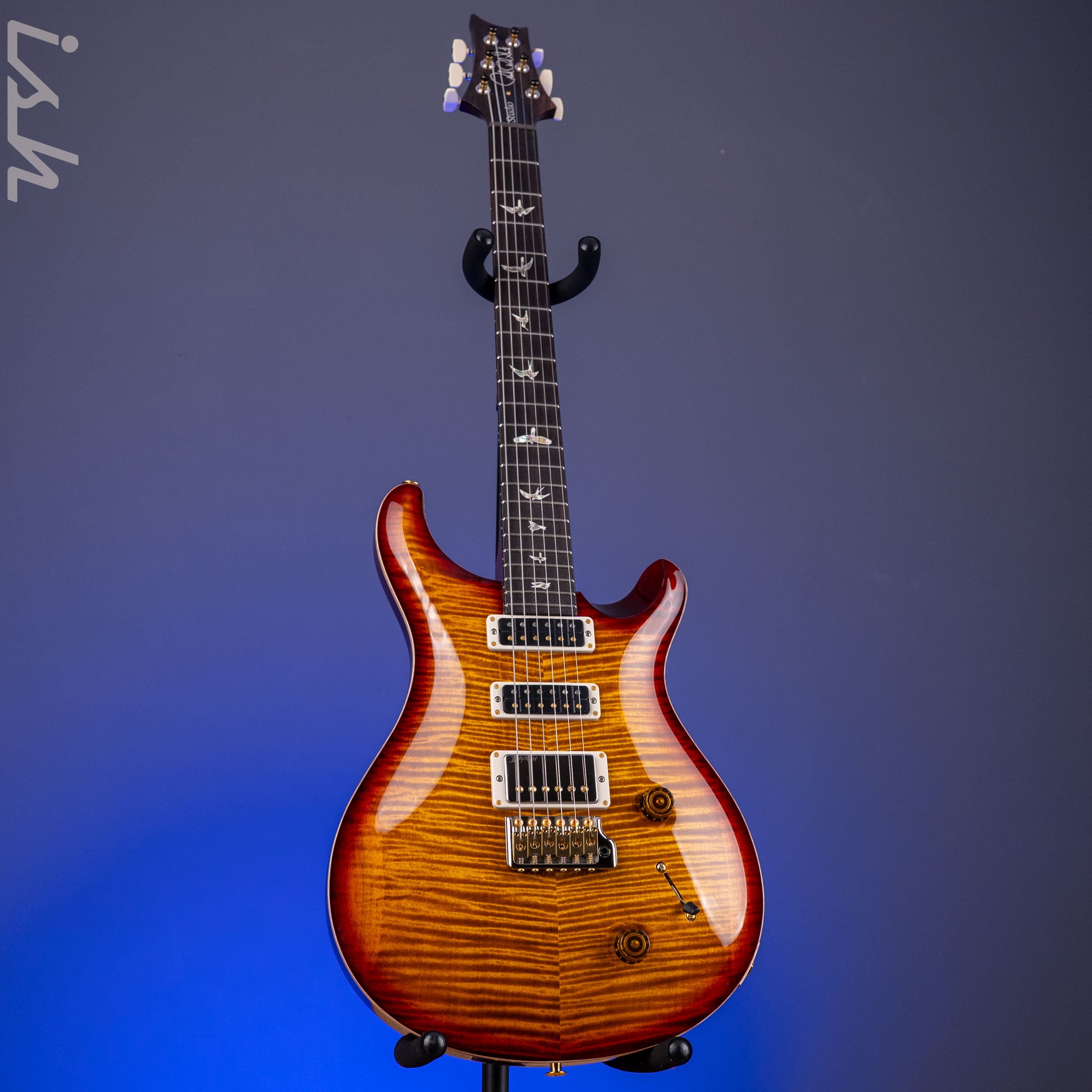 PRS Studio 10-Top Dark Cherry Sunburst – Ish Guitars