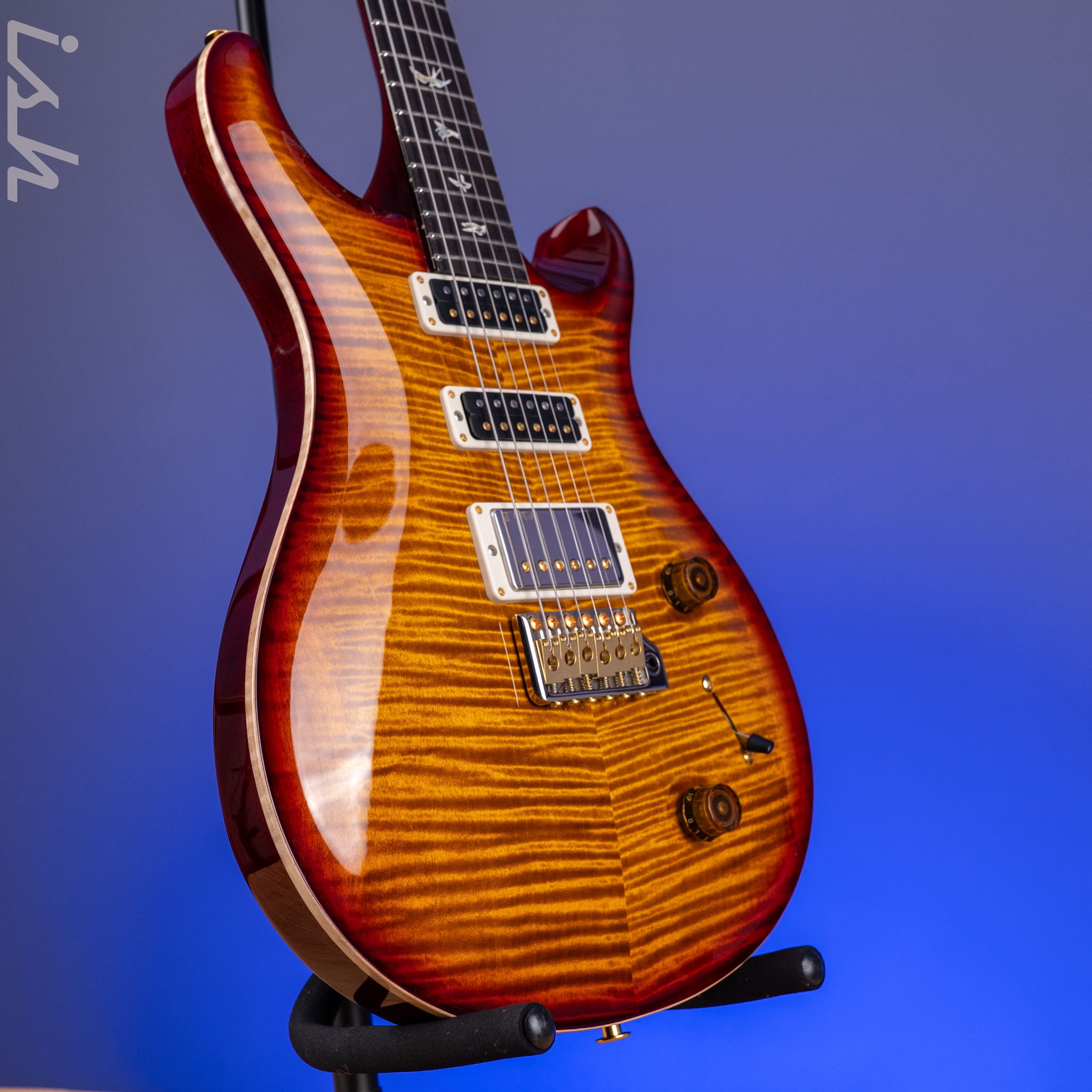 PRS Studio 10-Top Dark Cherry Sunburst – Ish Guitars