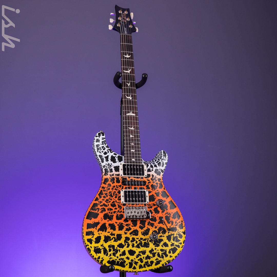 PRS CE 24 Special Candy Corn Crackle w/ Black Satin Neck
