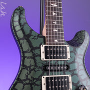 PRS CE 24 Special Limited Edition Macha Green Black Crackle