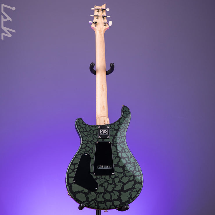 PRS CE 24 Special Limited Edition Macha Green Black Crackle