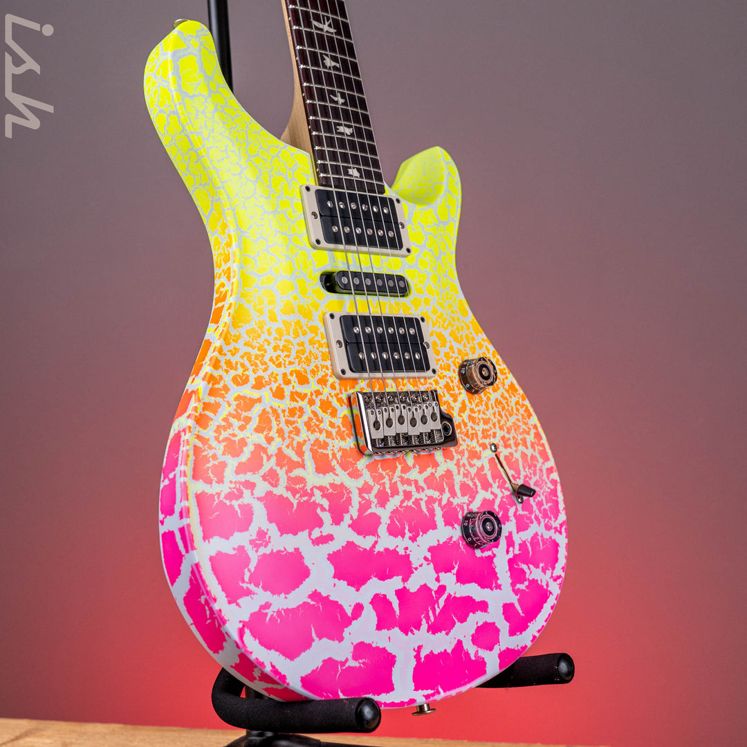 PRS CE 24 Special Sprayer’s Choice Pink Lemonade Fade White Crackle