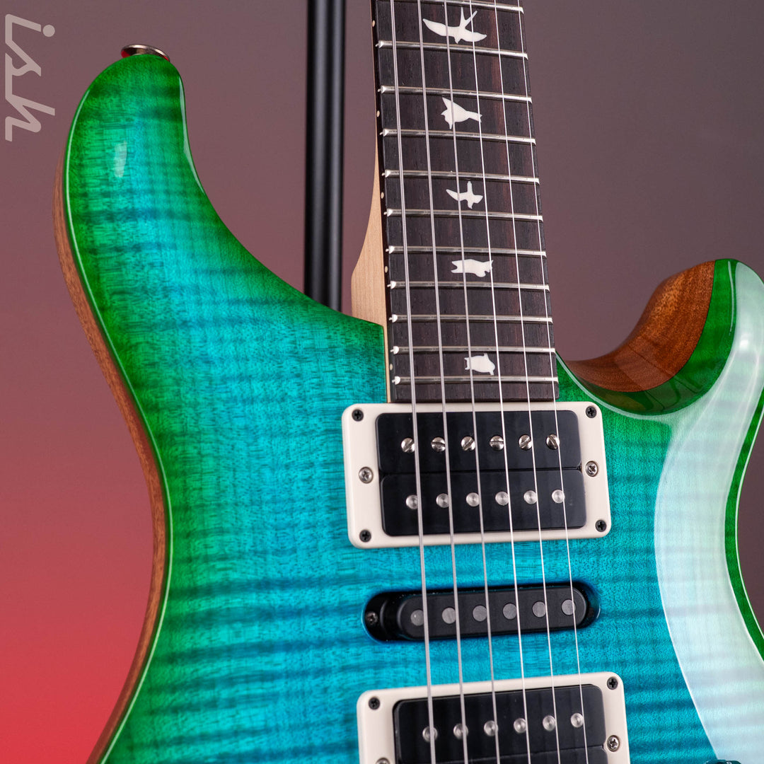 PRS CE 24 Special Carroll Blue Green Burst Custom Color