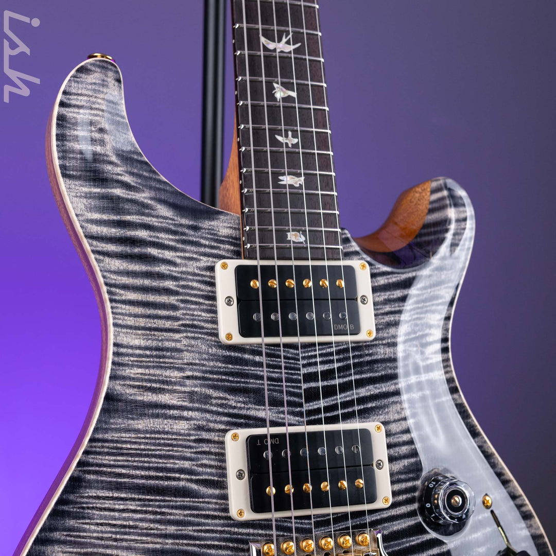 PRS Custom 24 Piezo 10-Top Charcoal