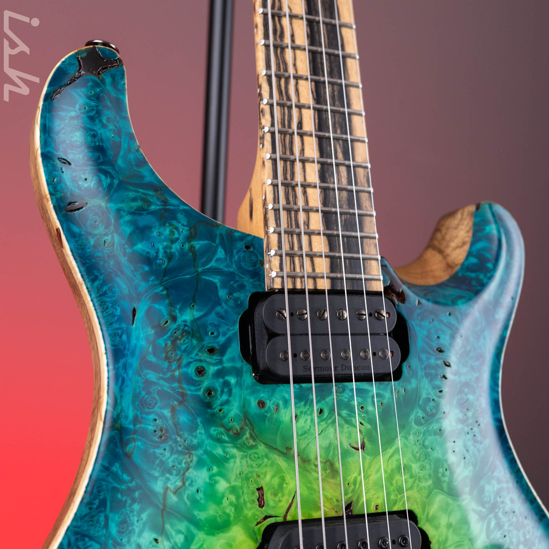 PRS Private Stock Holcomb Buckeye Burl Laguna Glow