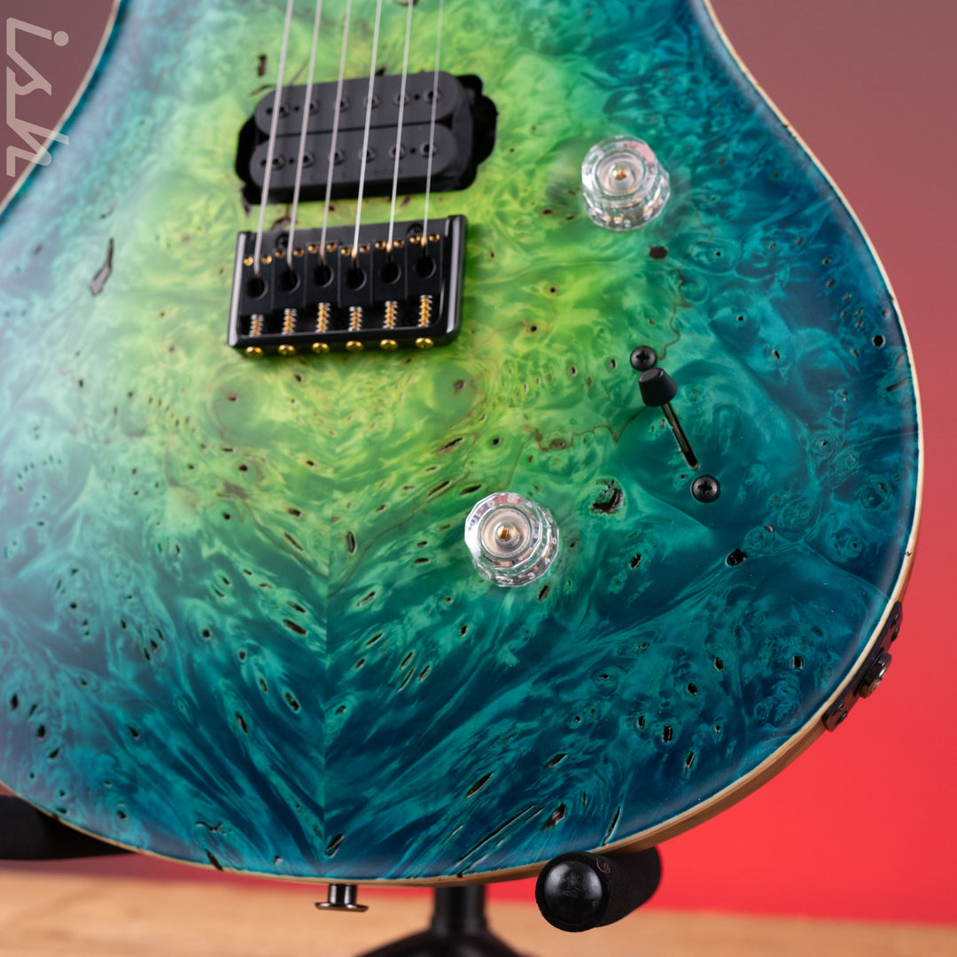 PRS Private Stock Holcomb Buckeye Burl Laguna Glow