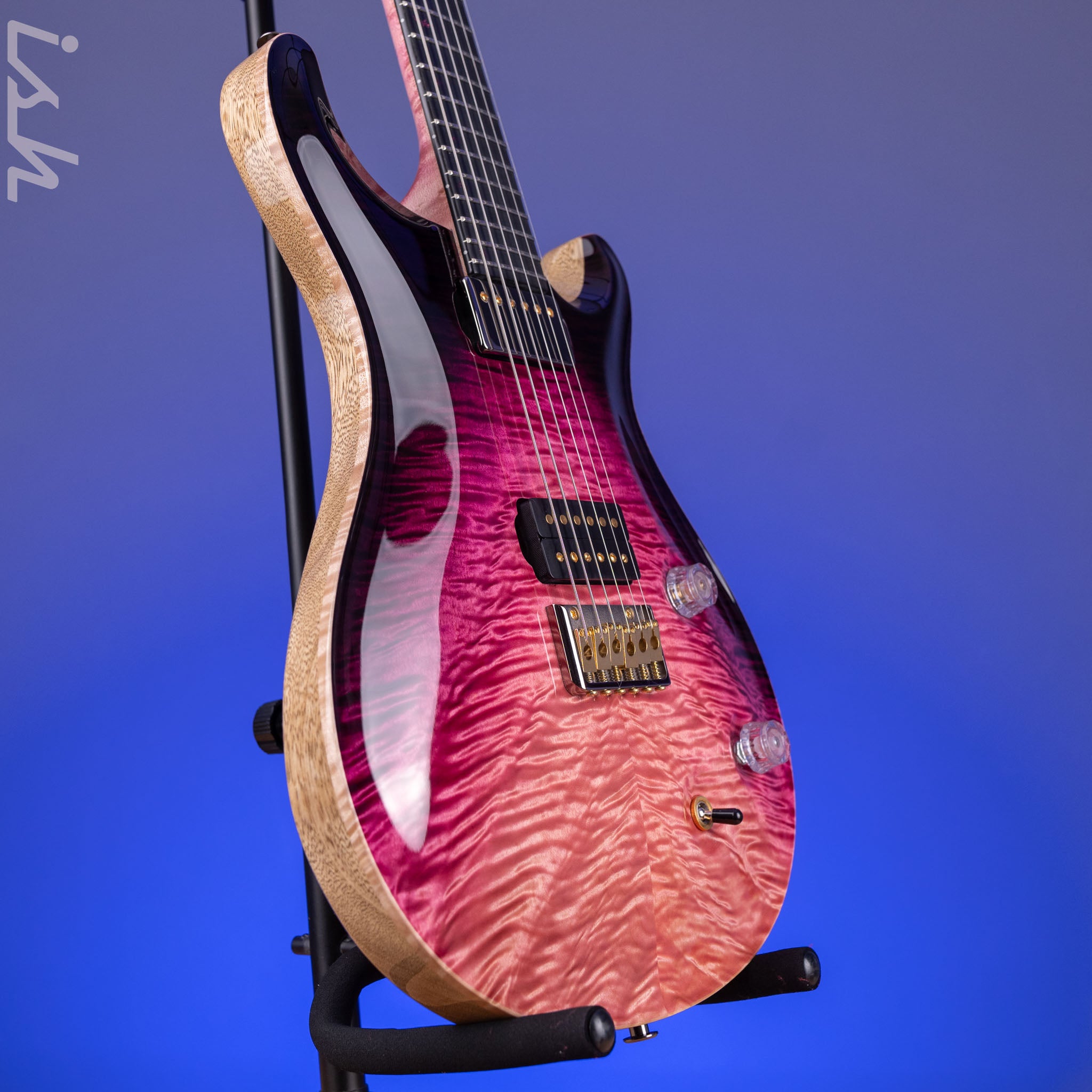 PRS Private Stock Custom 24 Baritone Midnight Orchid Dragon's