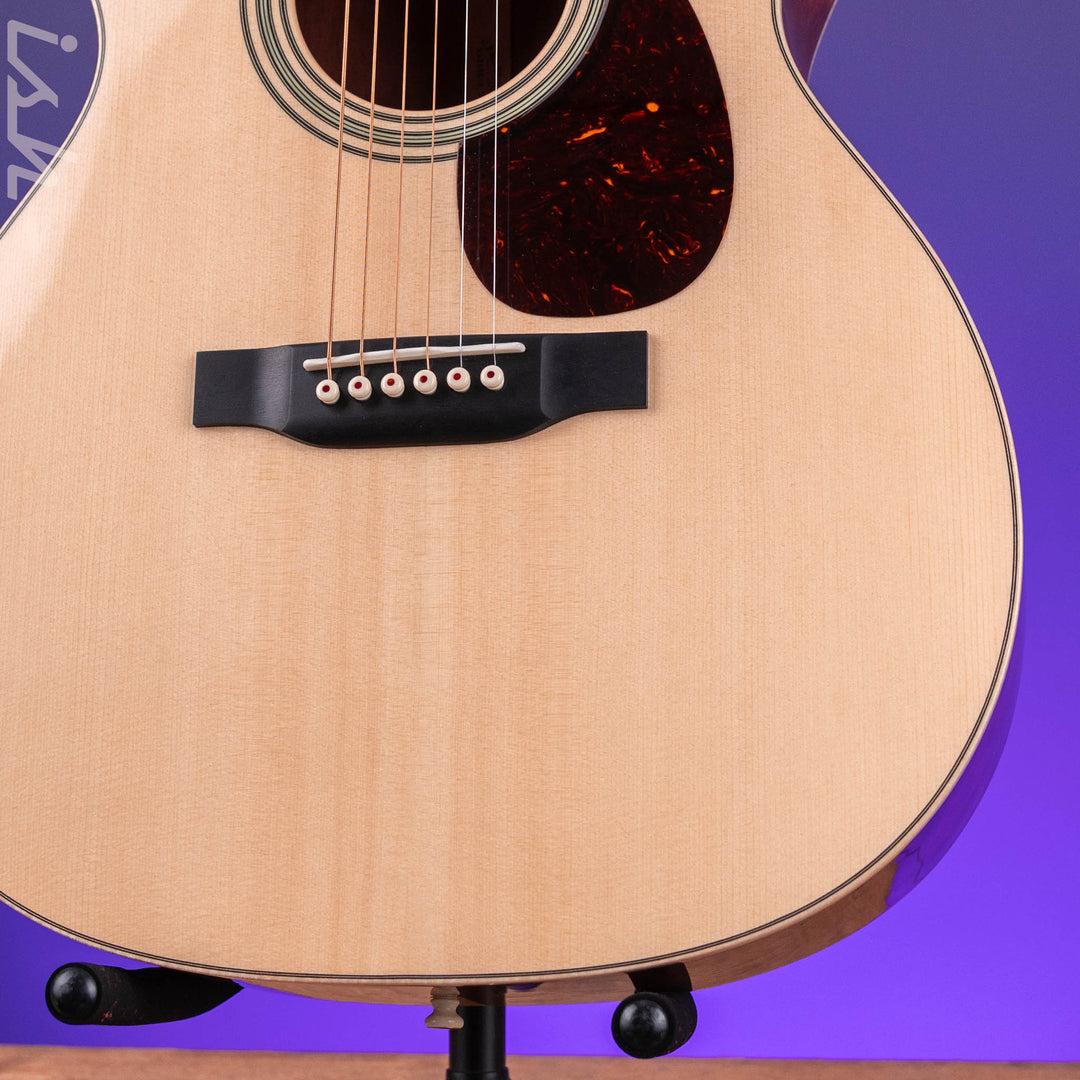 2022 Martin Custom Shop OM-28 Acoustic Guitar Quilted Bubinga Natural
