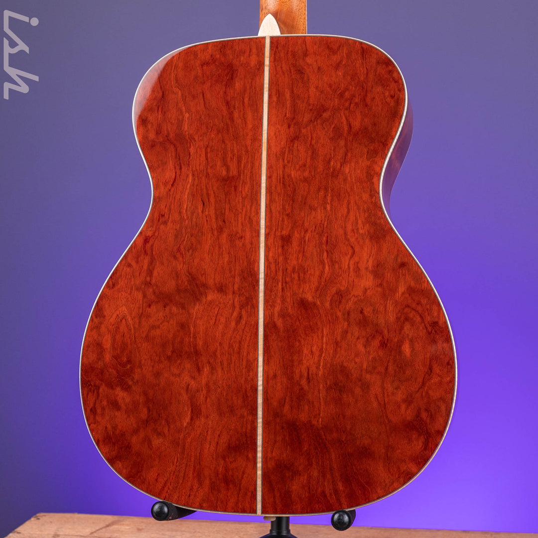 2022 Martin Custom Shop OM-28 Acoustic Guitar Quilted Bubinga Natural