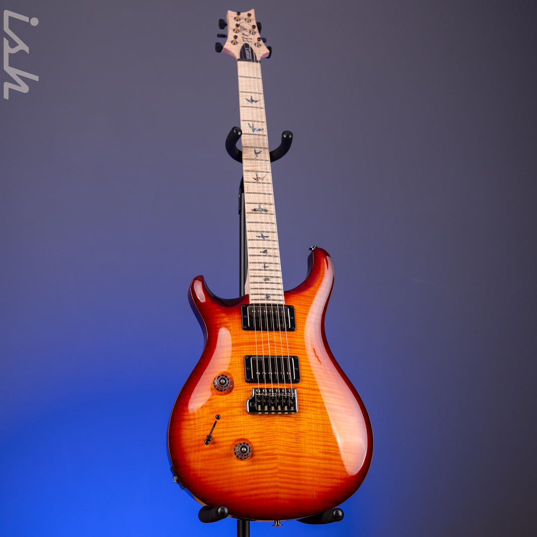 PRS Wood Library Custom 24 Lefty 10-Top Cherry Sunburst