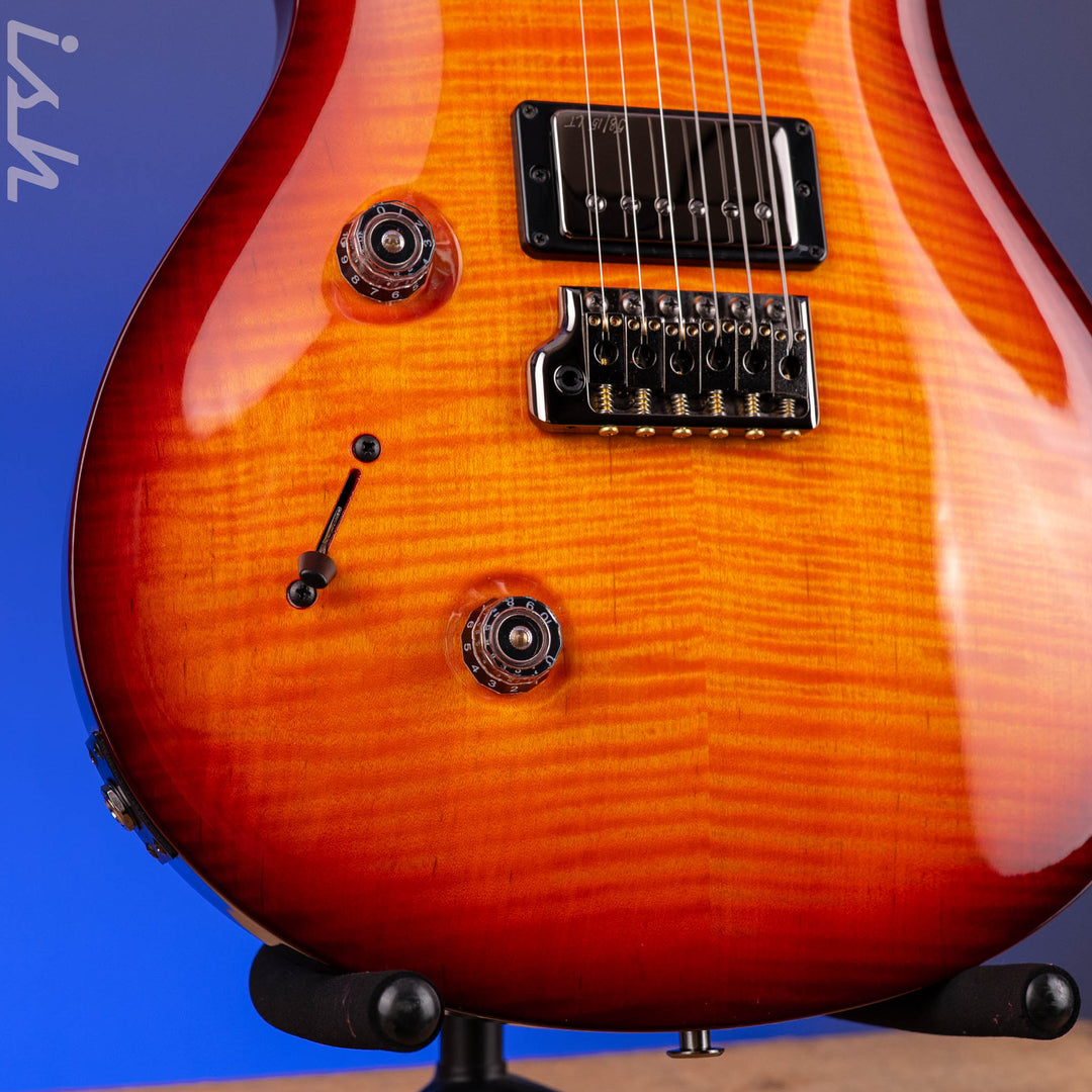 PRS Wood Library Custom 24 Lefty 10-Top Cherry Sunburst