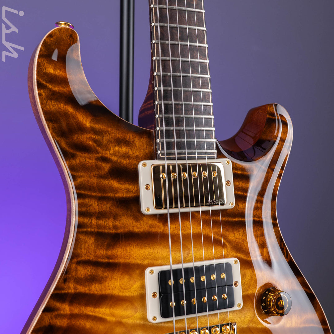 PRS Private Stock Custom 24 One-Piece Top Sandstorm Dragon&